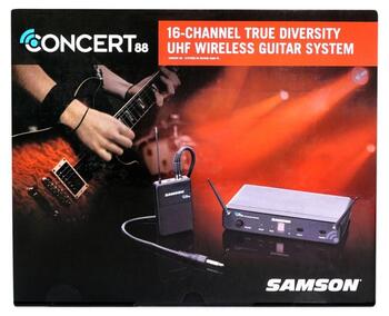 Samson Concert88 Wireless guitar system