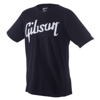 Gibson Logo Black T-shirt