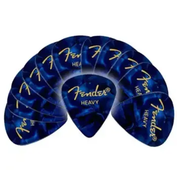 Fender Celluloid Plektre 351 Shape EXTRA HEAVY (12 Pack)