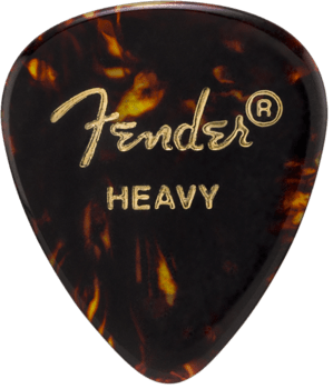 Fender Classic Celluloid Plektre 451 Shape HEAVY (12 Packs)