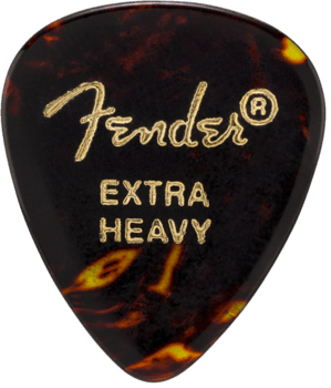Fender Classic Celluloid Plektre 451 Shape EXTRA HEAVY (12 Packs)