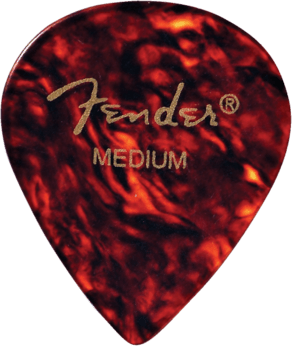 Fender Classic Celluloid Plektre 551 Shape MEDIUM (12 Packs)