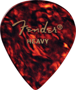 Fender Classic Celluloid Plektre 551 Shape HEAVY (12 Packs)