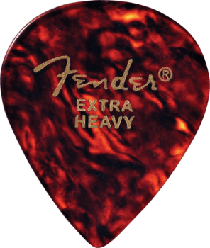 Fender Classic Celluloid Plektre 551 Shape (12 Pack)