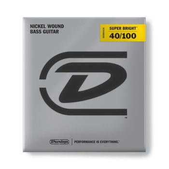 Dunlop DBMMS 40100 Bass Strenge Super Bright