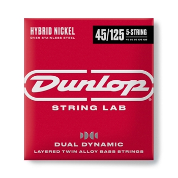 Dunlop DBHYN 45125 Hybrid Nickel 45-125 (5-strenge)