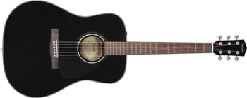 Fender CD-60 Dreadnought V3 western guitar black