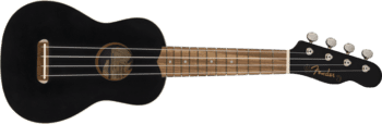 Fender Venice Soprano Ukulele Black