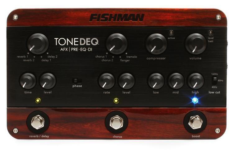 Fishman TONEDEQ Preamp med div. effekter