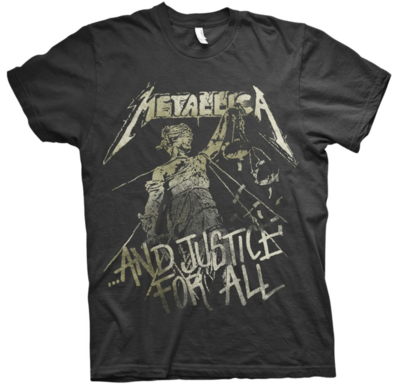 METALLICA And Justice For All T-shirt