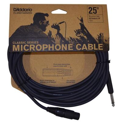 Daddario PW-CMIC-25 XLR kabel