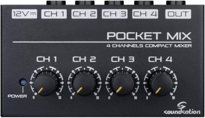 Pocket mix 4 channels