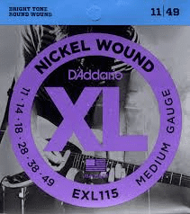 Daddario EXL115 Nickel Wound