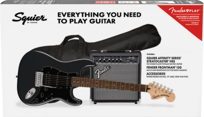Sauier Affinity Series Stratocaster HSS Pack