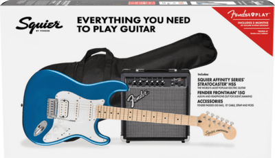 Squier Affinity Stratocaster HSS Pack Blue