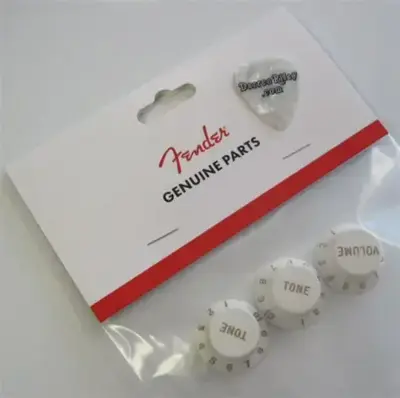 Fender guitar knob set