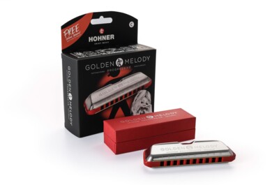 Hohner Golden Melody Progressive Mundharpe G